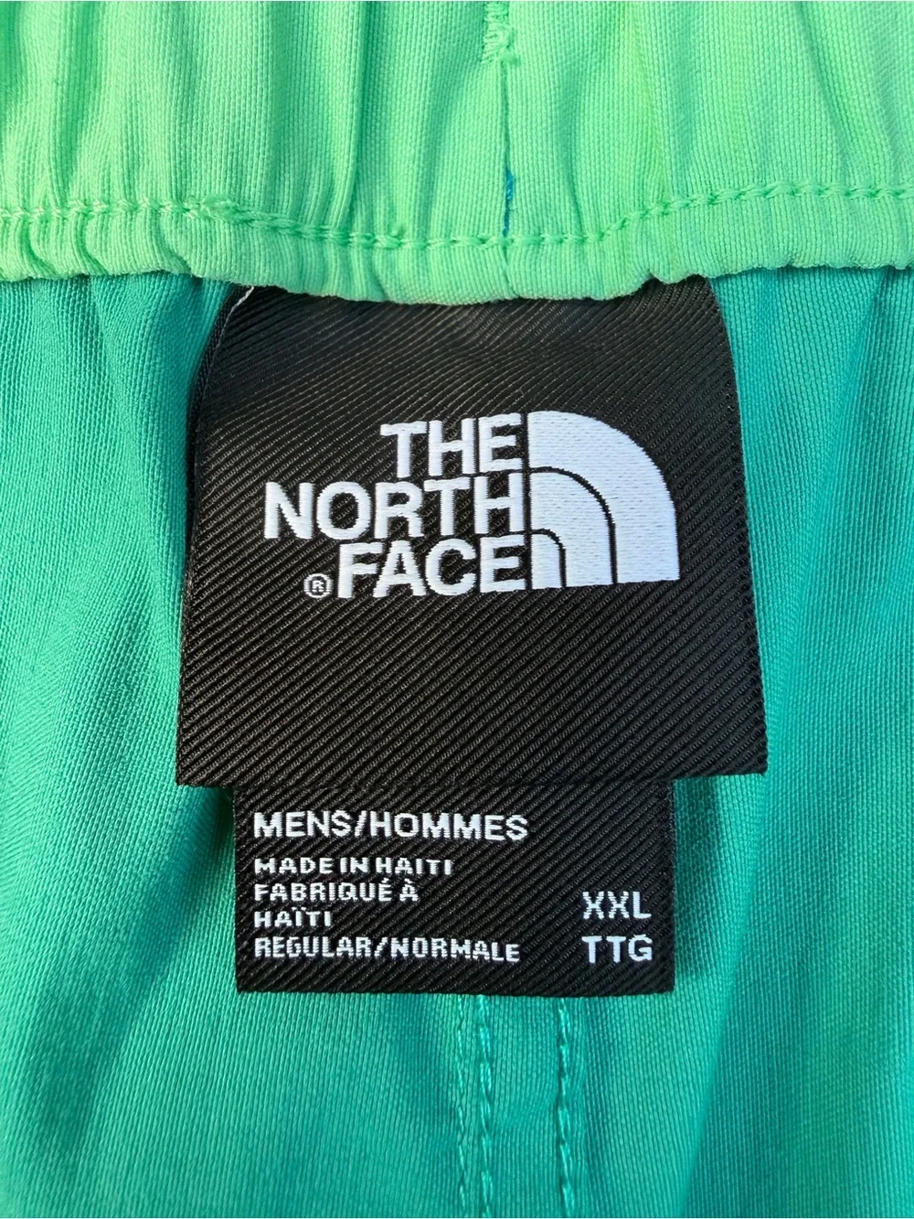 The North Face Class V Pull-On Shorts in Green Mist side XXL